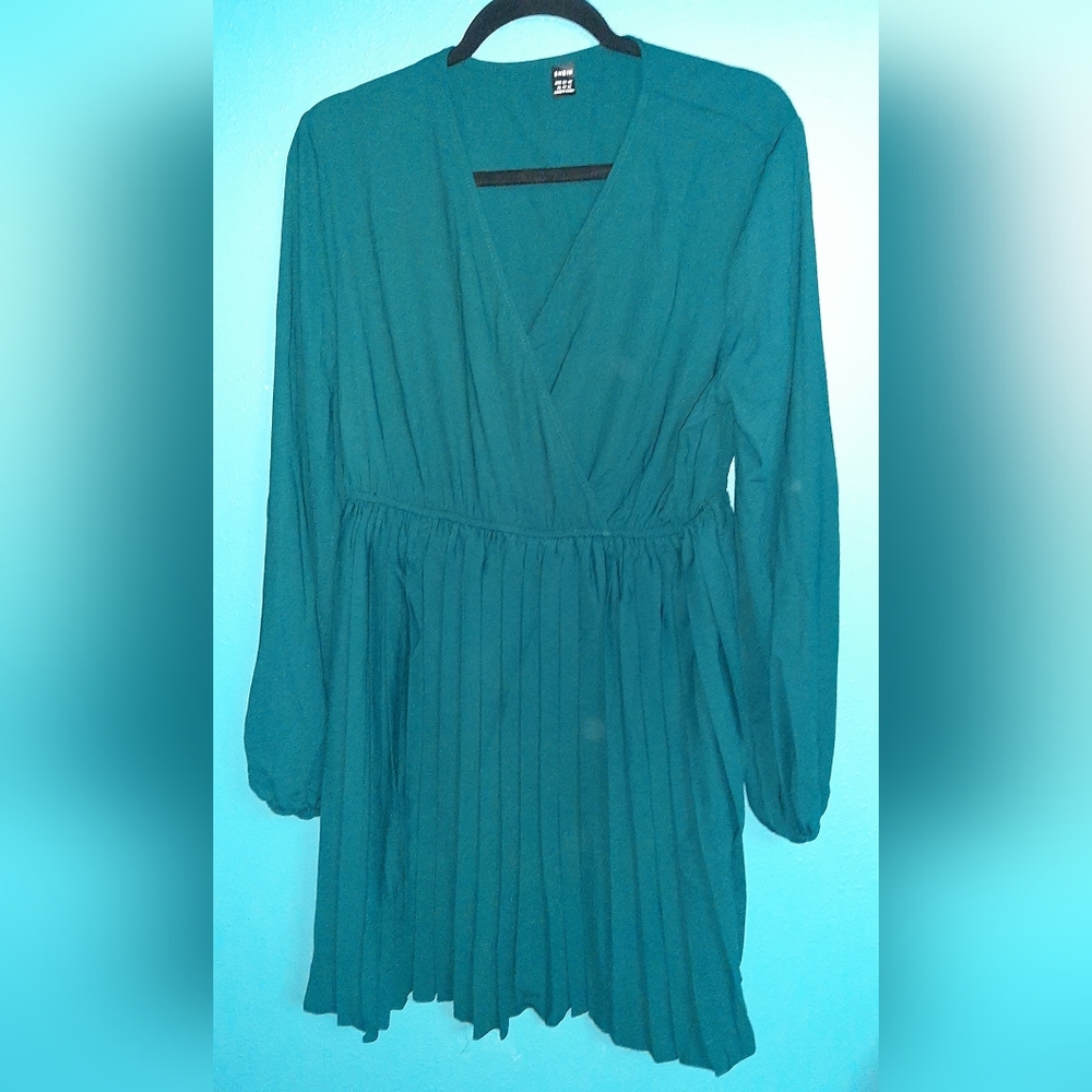 Shein XL green dress